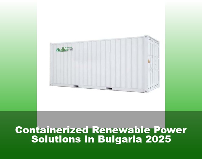 Containerized Renewable Power Solutions in Bulgaria 2025